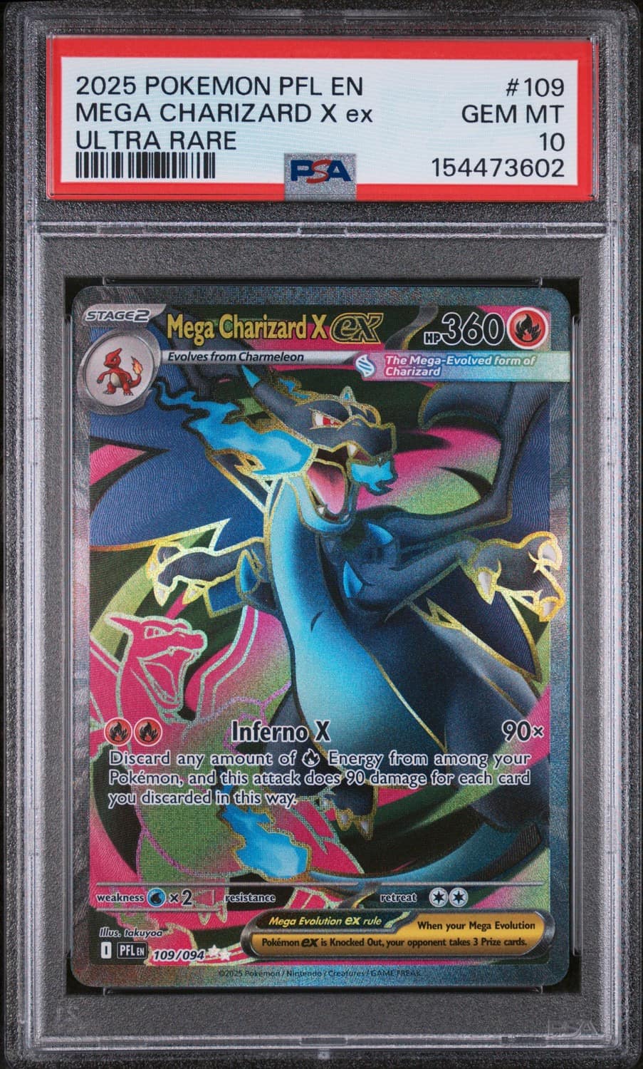 Mega Charizard X Ex