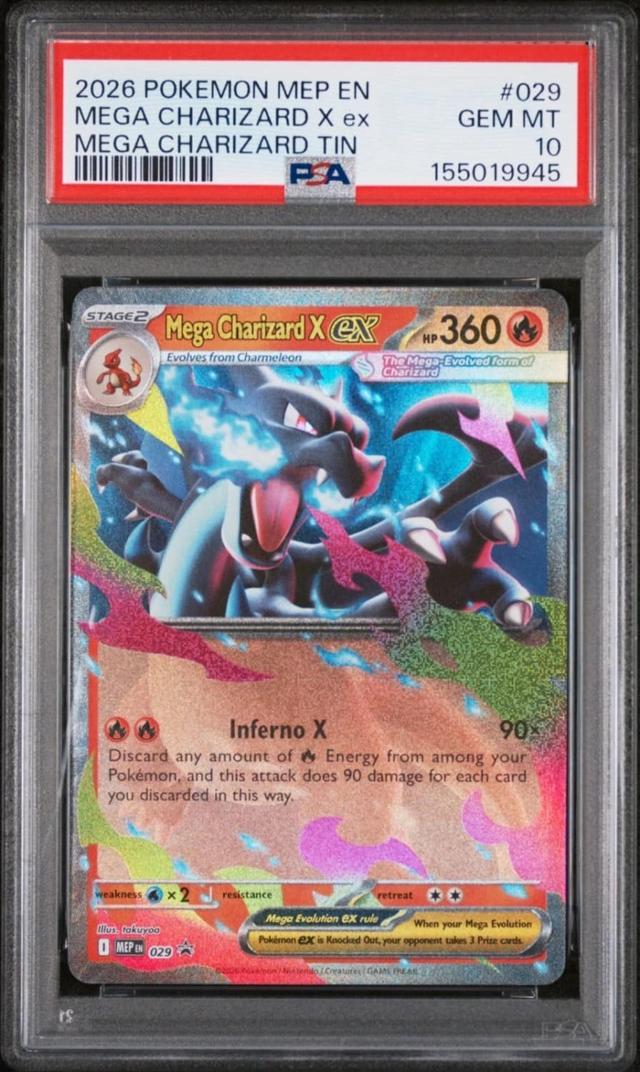 Mega Charizard X Ex