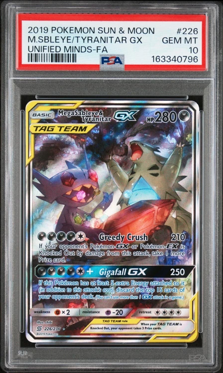 Mega Sableye & Tyranitar Gx