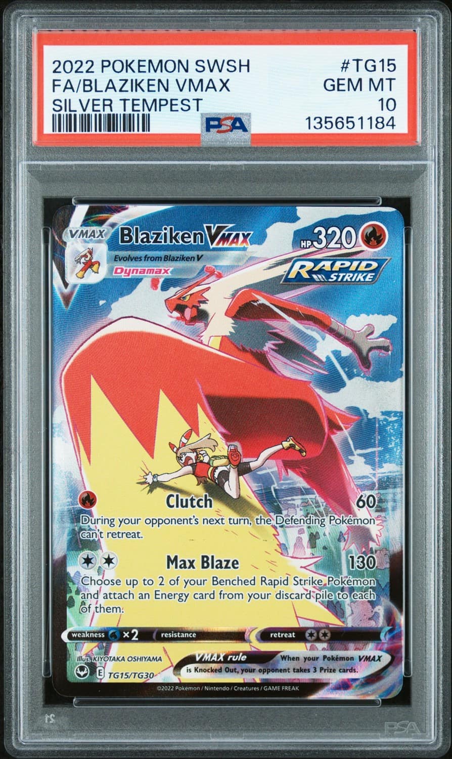 Blaziken Vmax