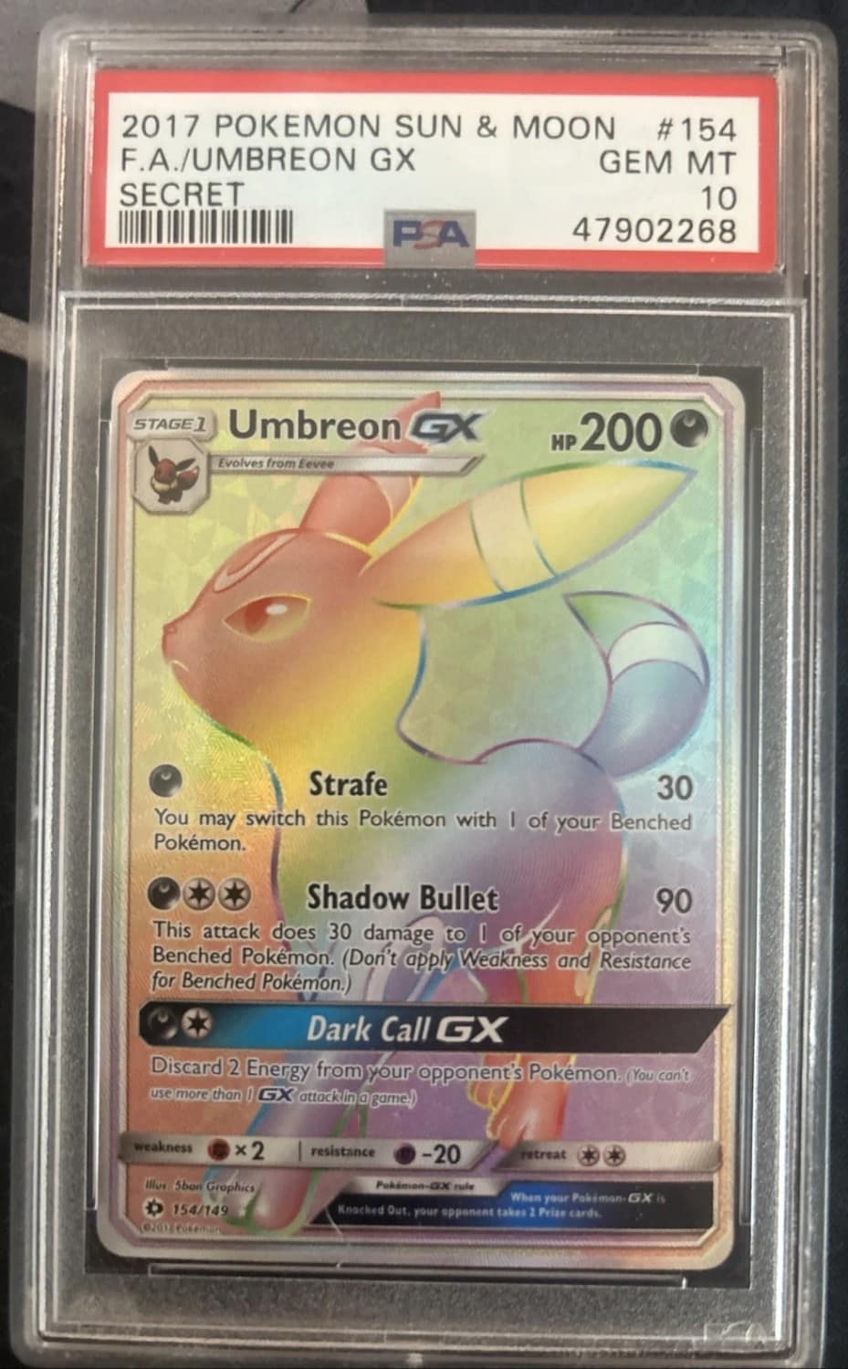Umbreon Gx