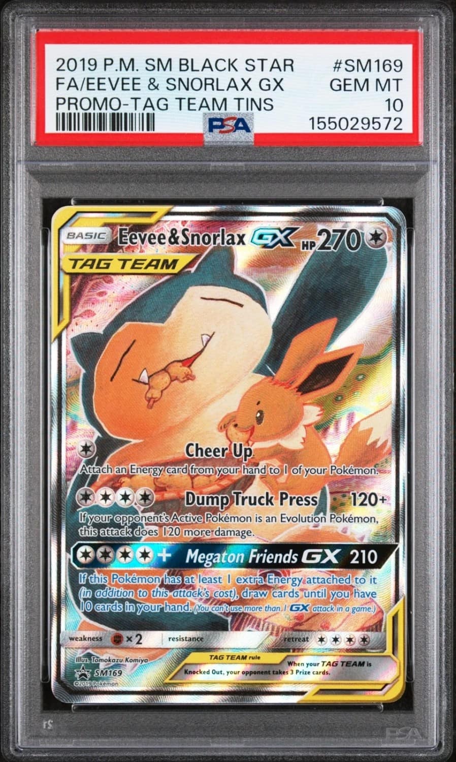 Eevee & Snorlax Gx
