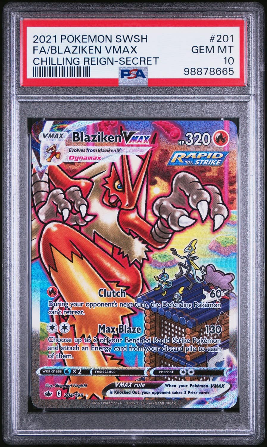 Blaziken Vmax