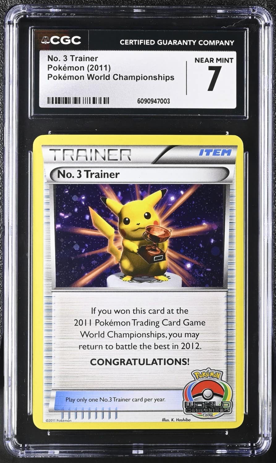 No. 3 Trainer