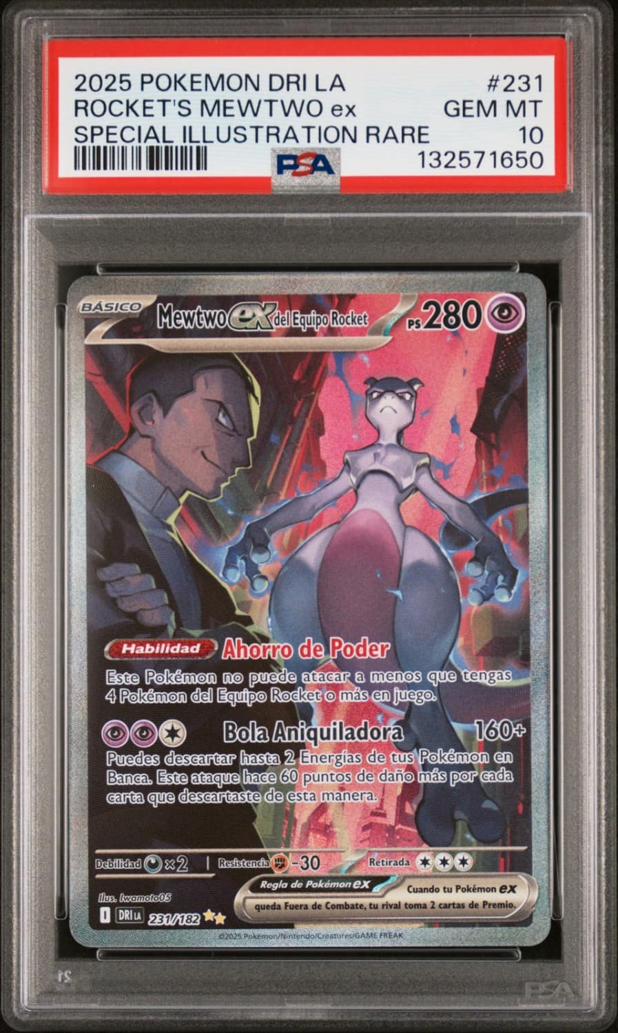 Rocket'S Mewtwo Ex