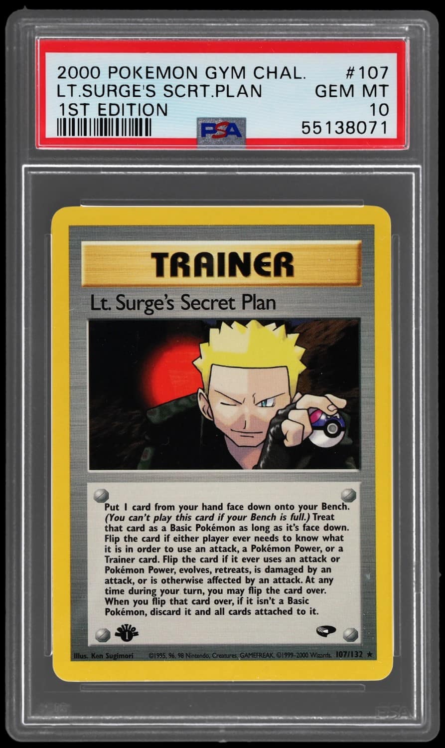 Lt. Surge'S Secret Plan
