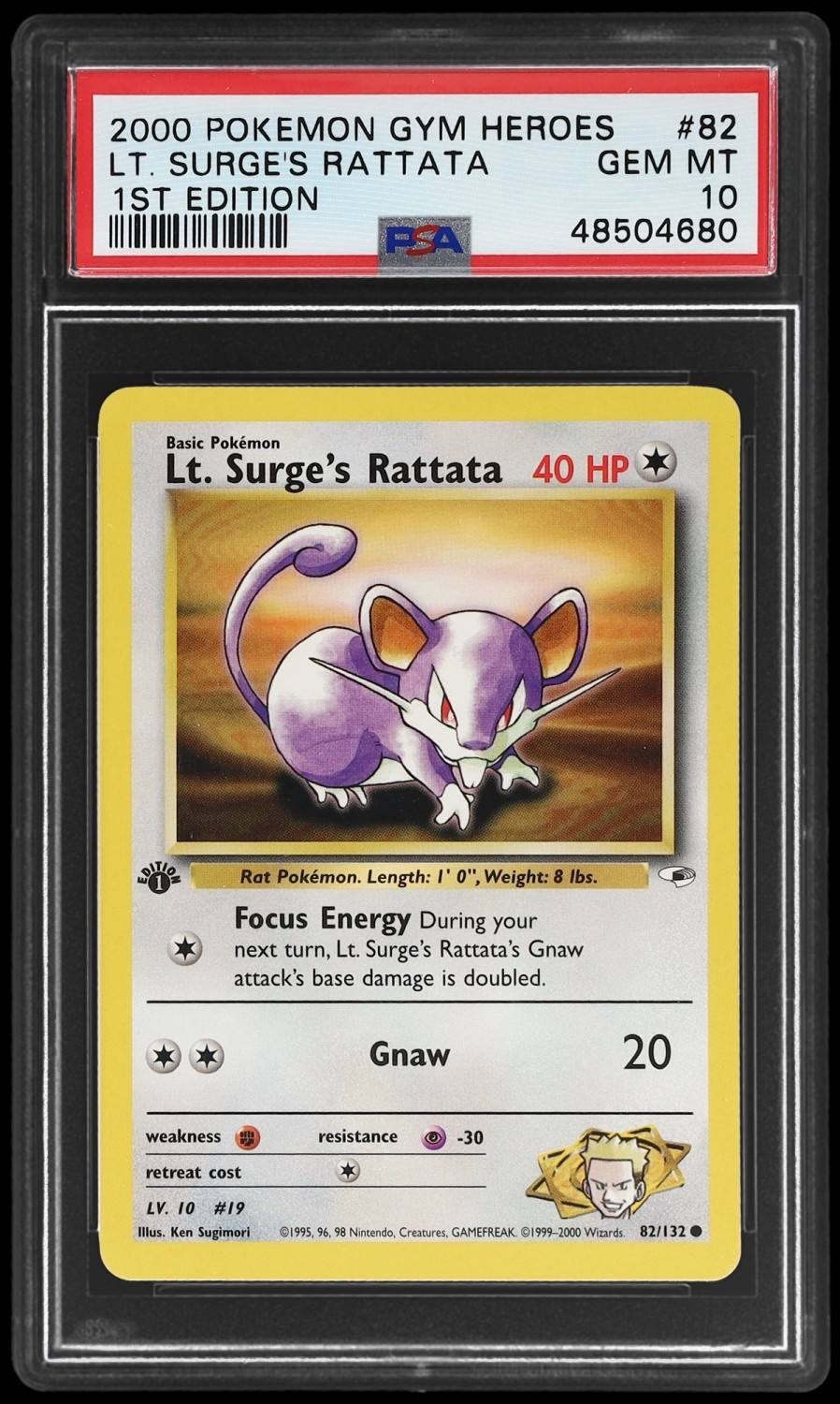 Lt. Surge'S Rattata