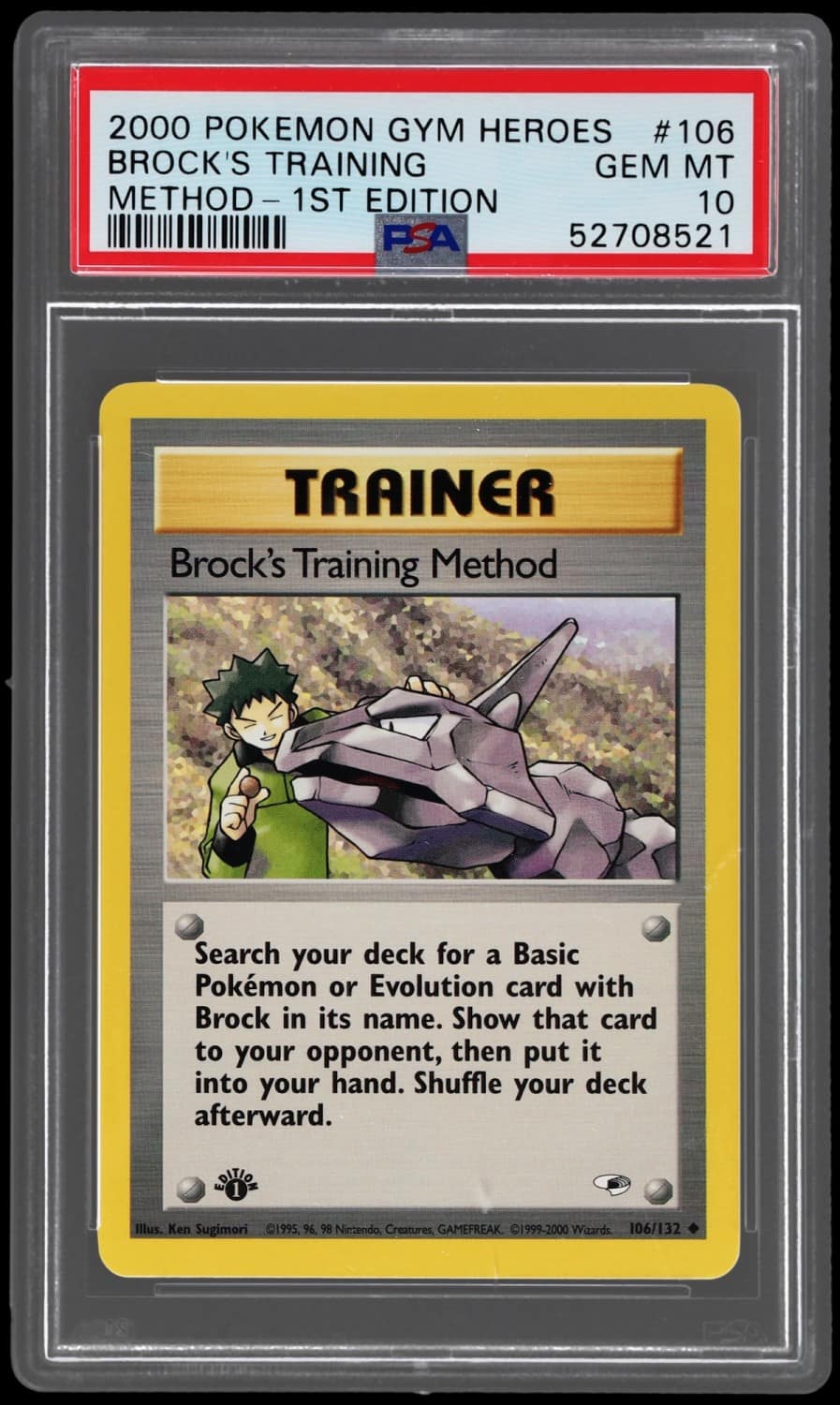 Brock'S Training