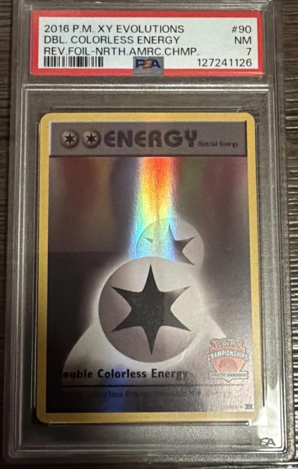 Double Colorless Energy