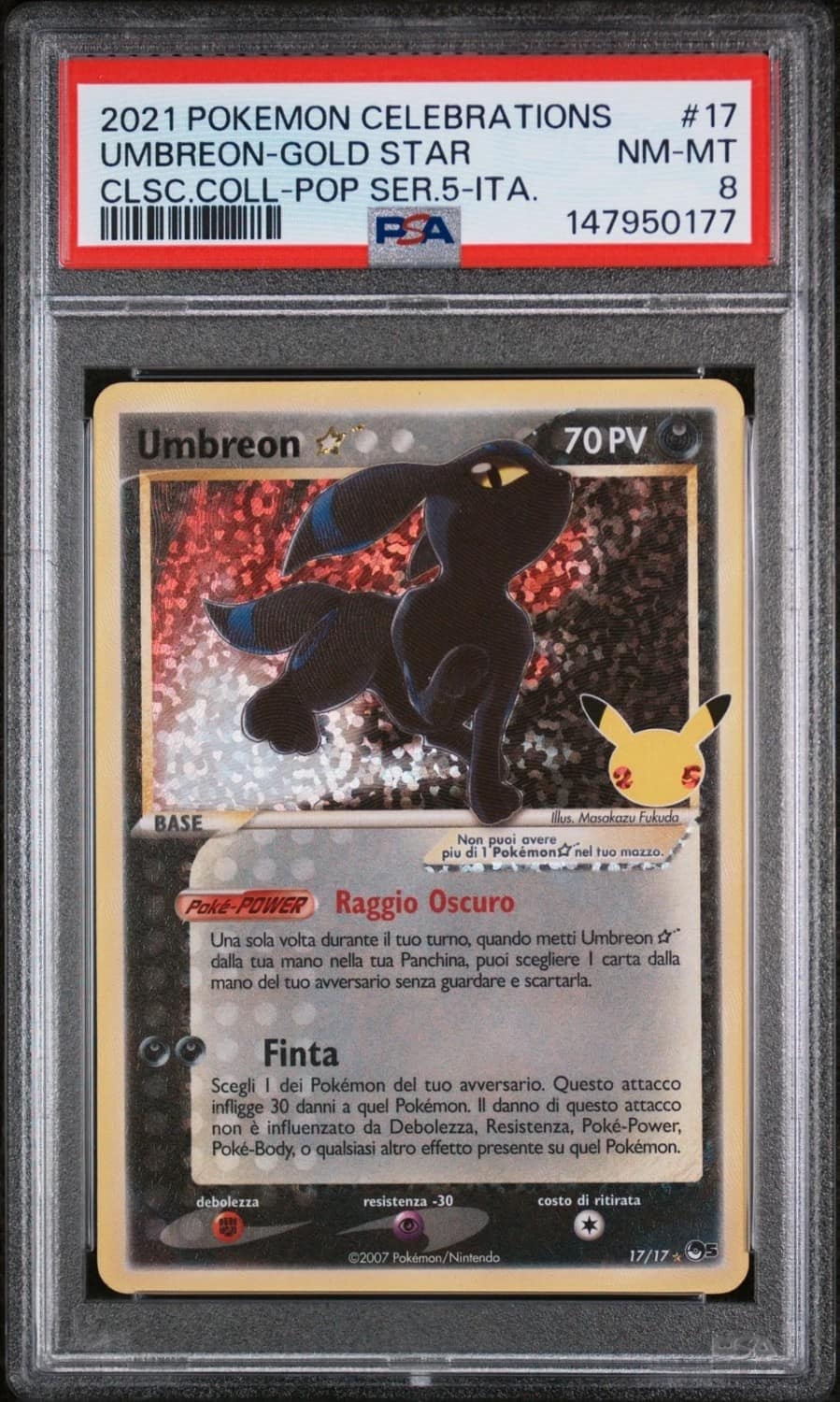 Umbreon-Gold Star