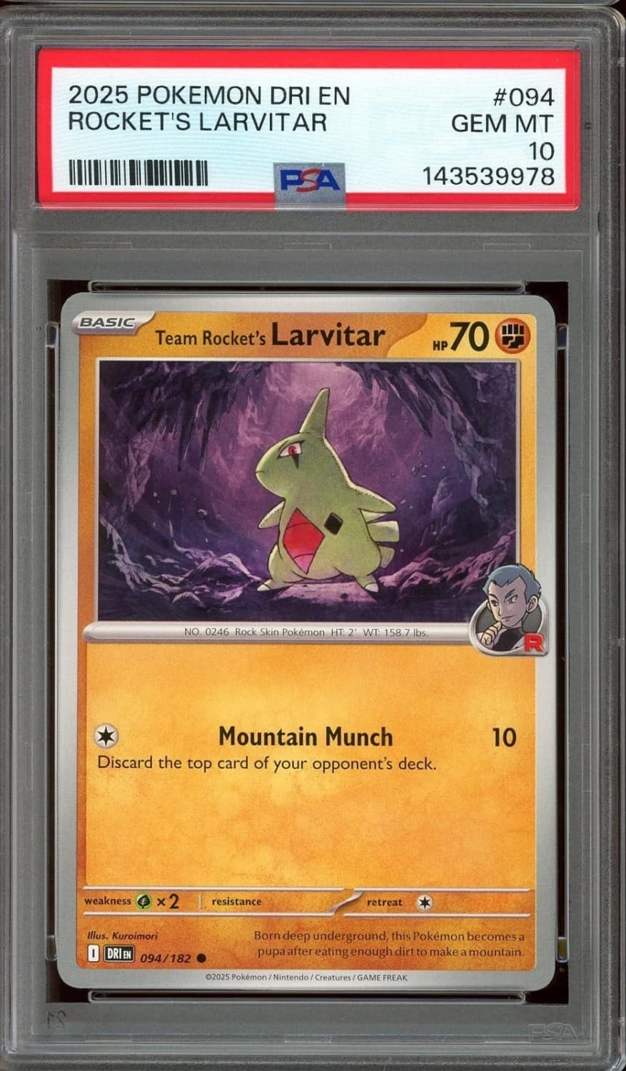 Rocket'S Larvitar