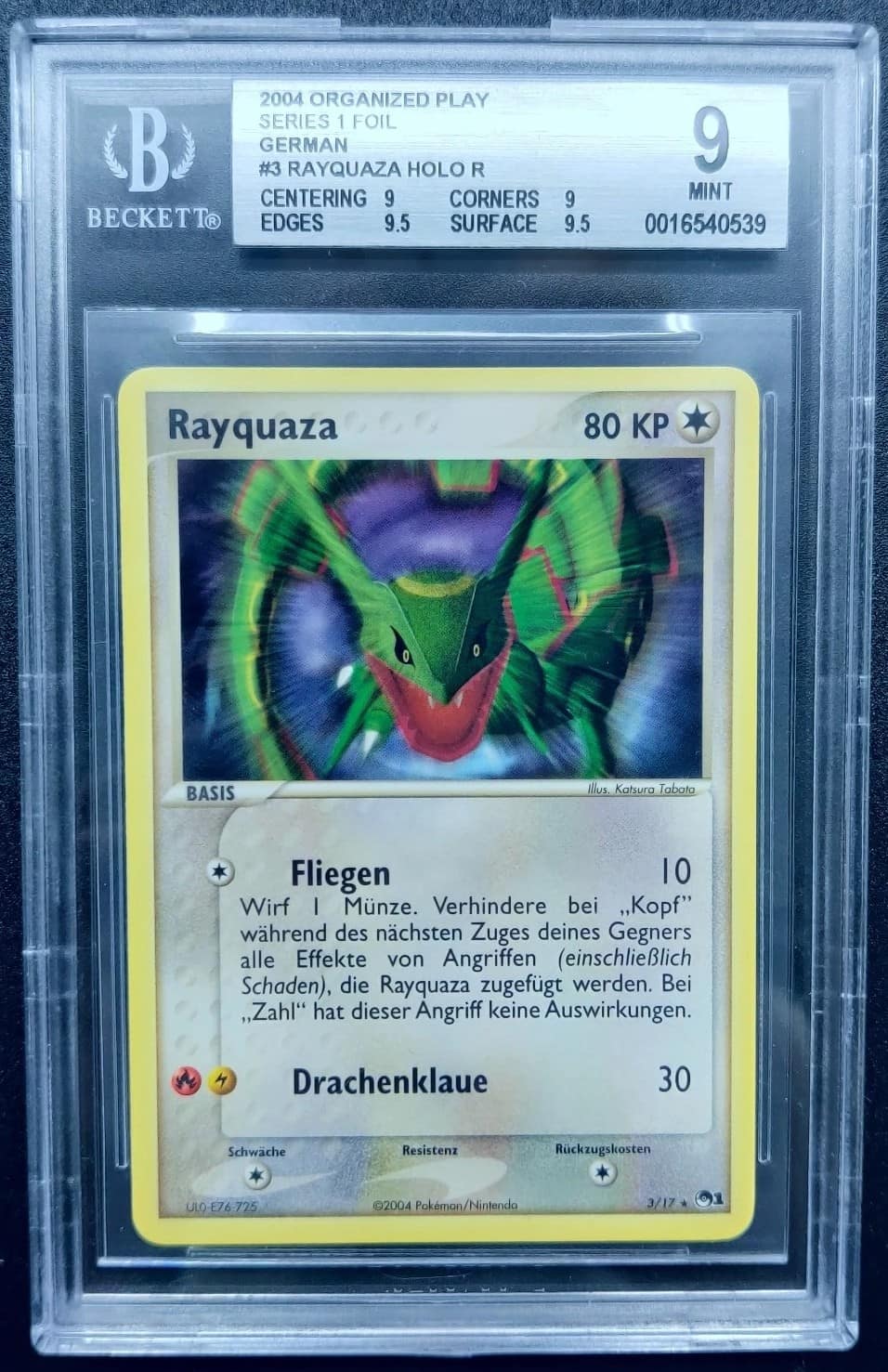 Rayquaza Holo R