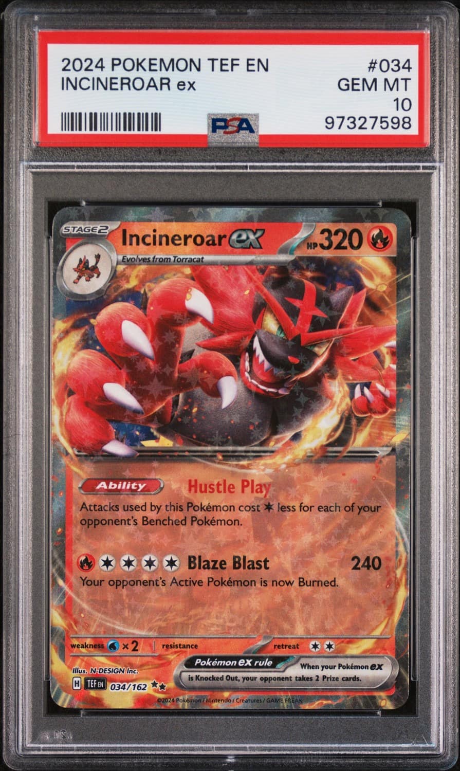 Incineroar Ex