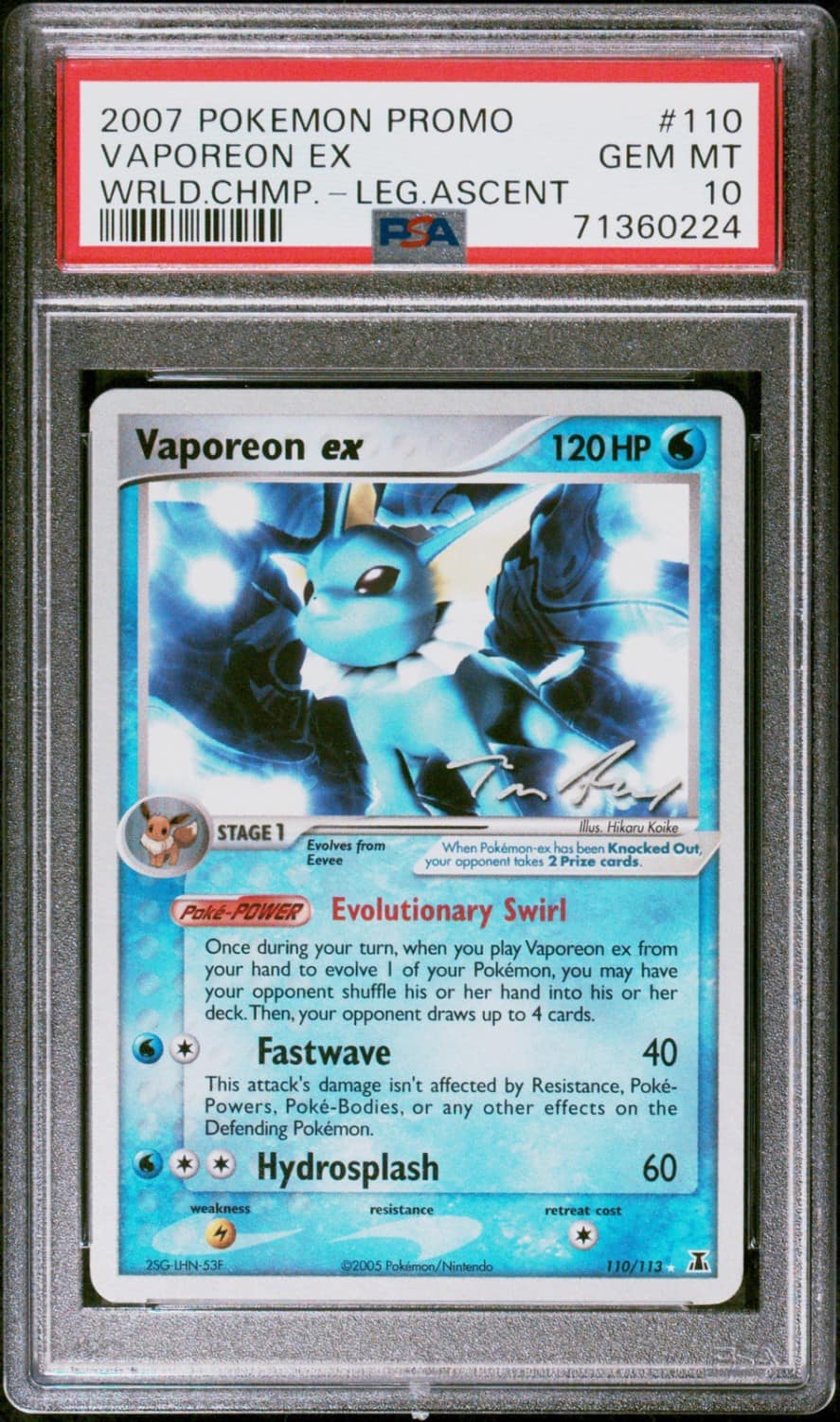 Vaporeon Ex