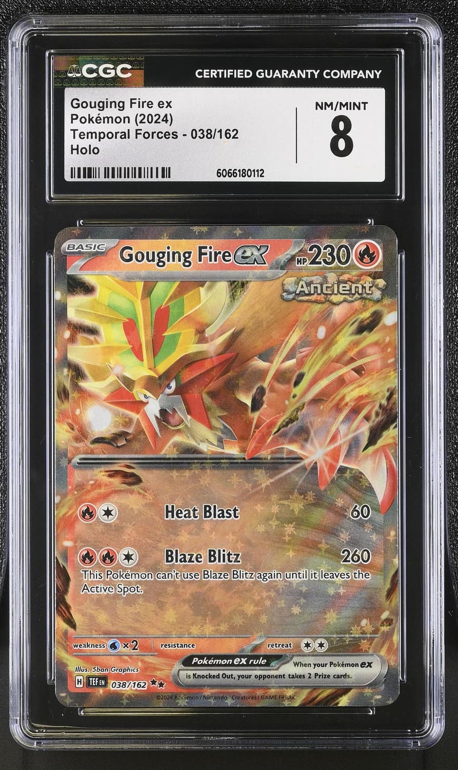 Gouging Fire Ex