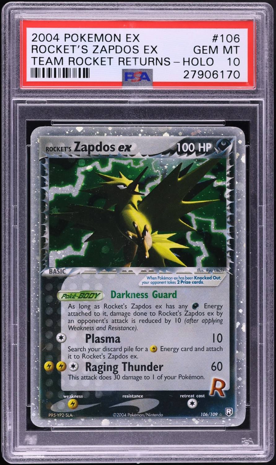 Rocket'S Zapdos Ex