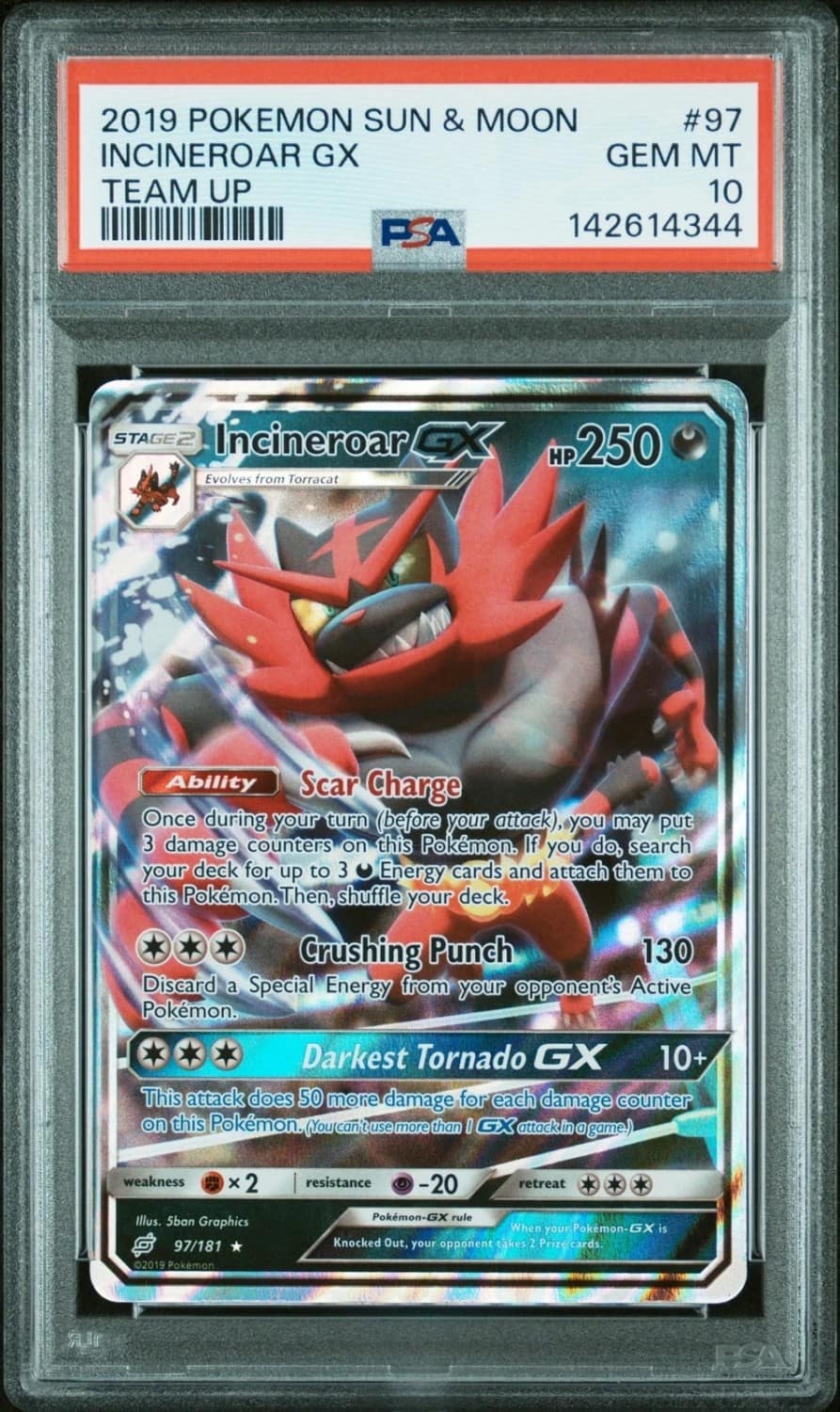 Incineroar Gx