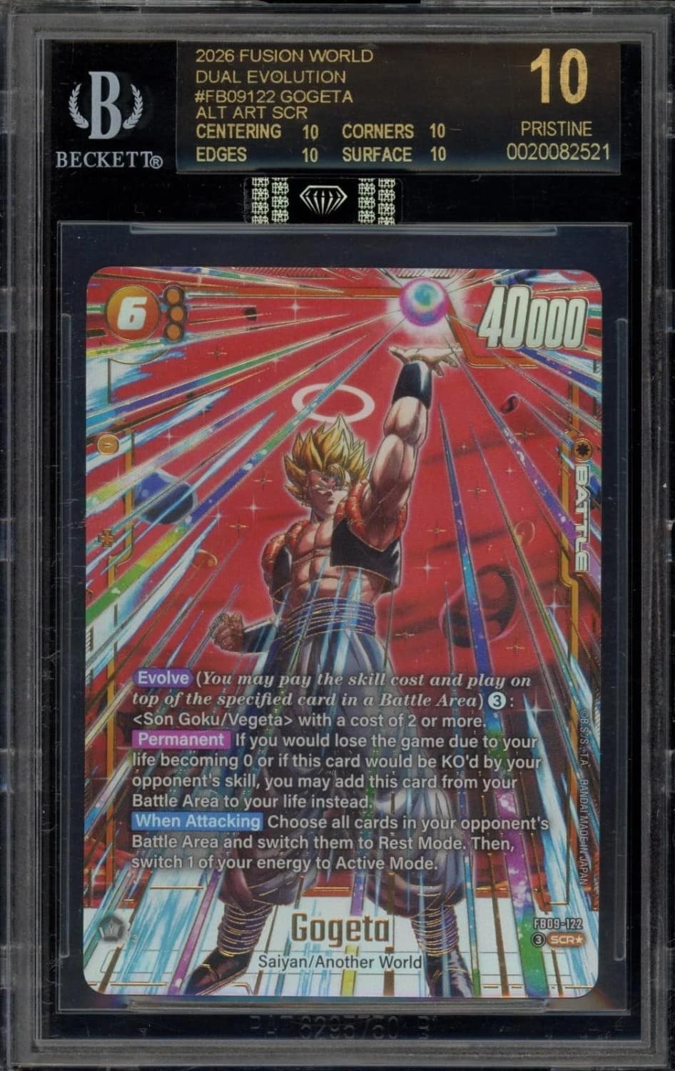 Gogeta Alt Art Scr