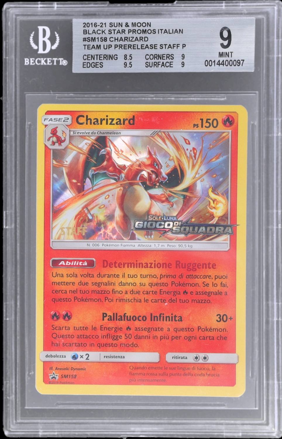 Charizard?(staff)/(team Up Prerelease Staff) P
