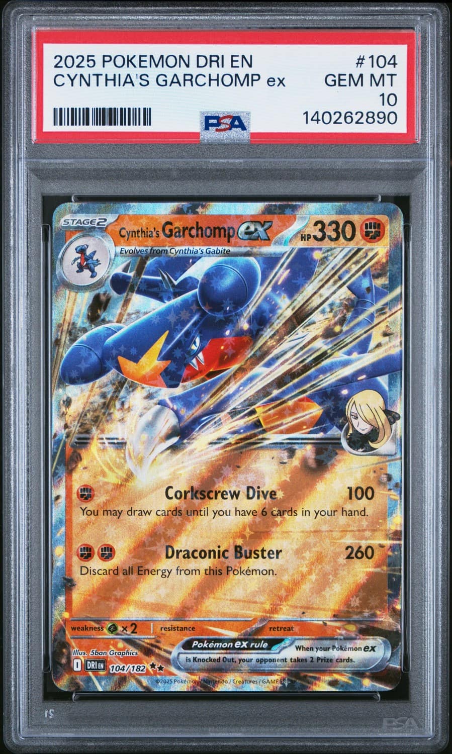 Cynthia'S Garchomp Ex