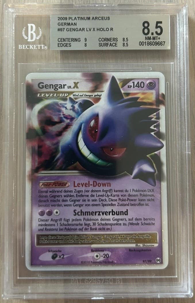 Gengar Lv.x Holo R