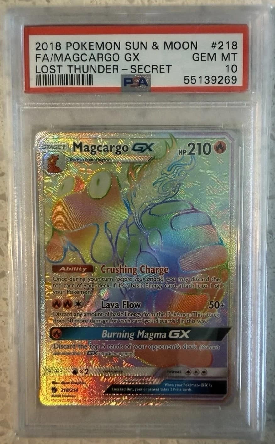 Magcargo Gx