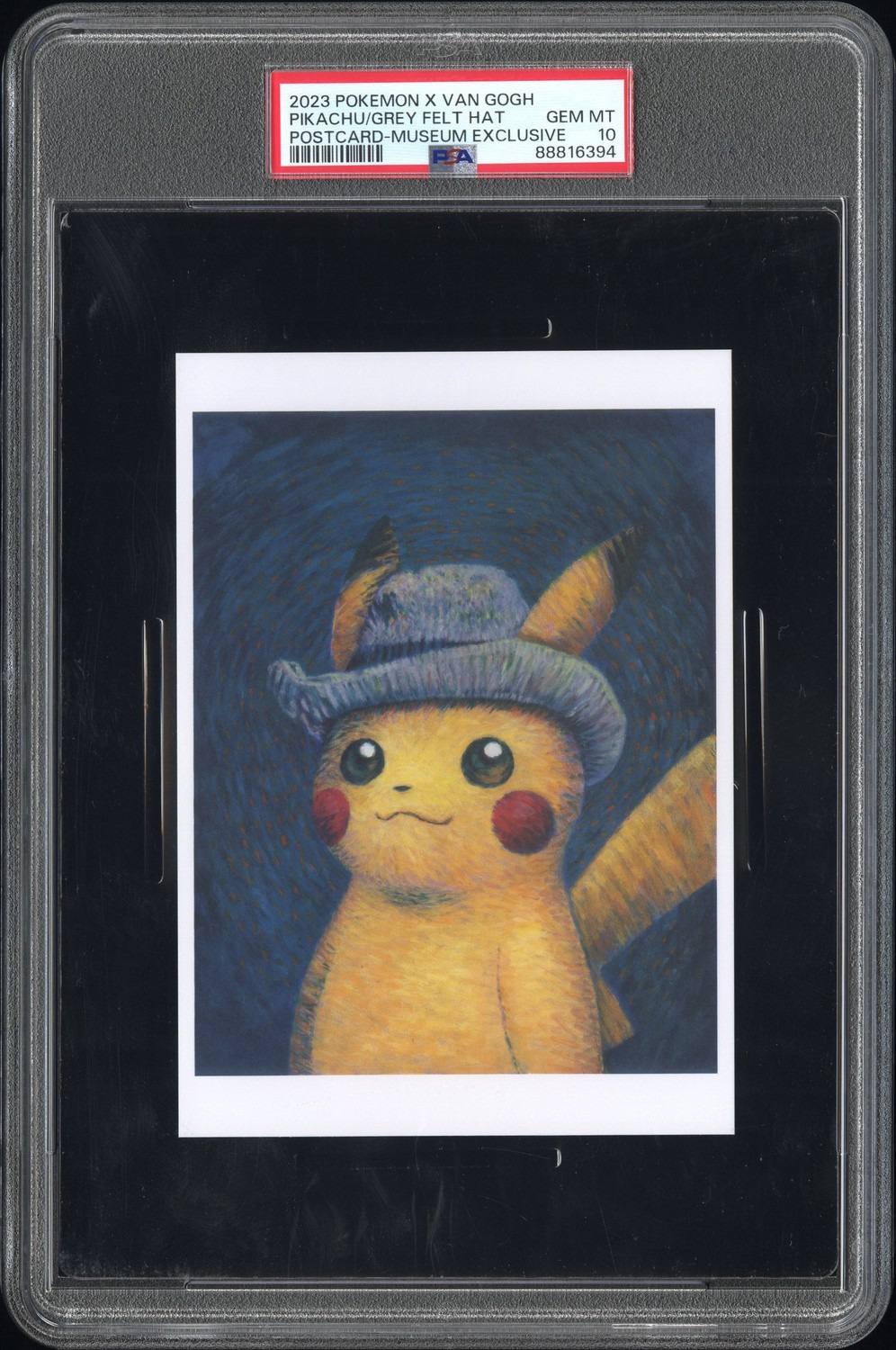 Pikachu With Grey Felt Hat P