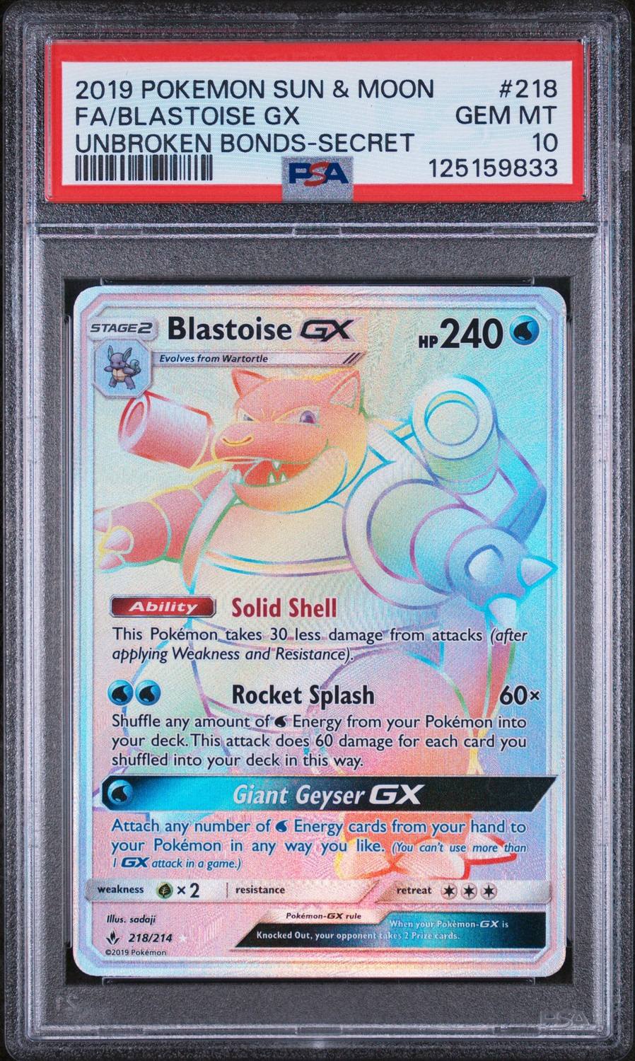 Blastoise Gx