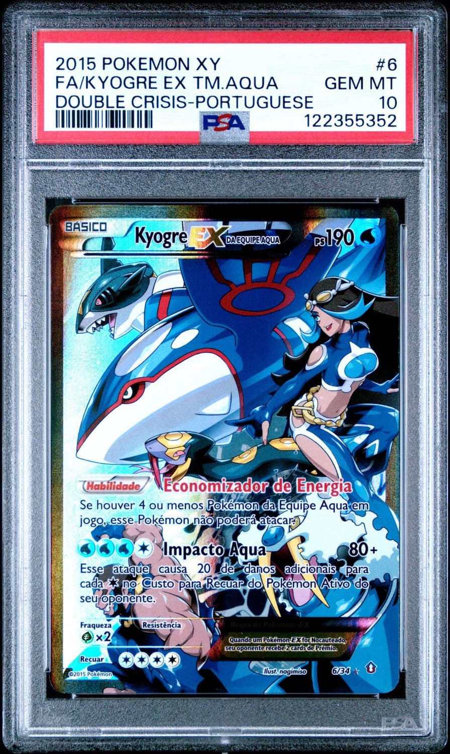 Kyogre Ex Team Aqua