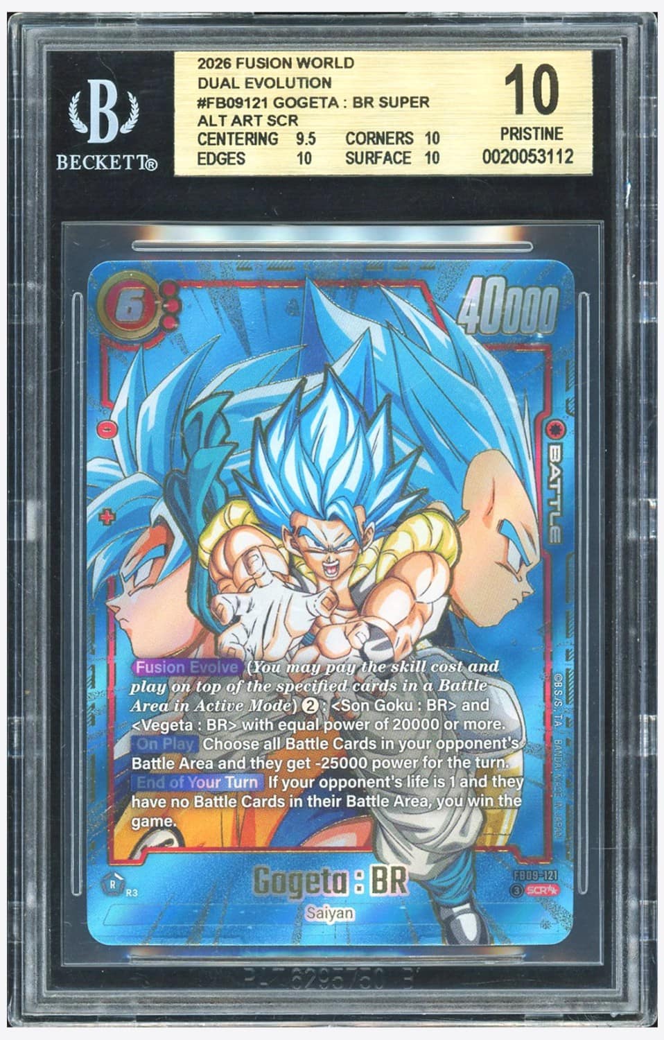 Gogeta : Br Super Alt Art Scr