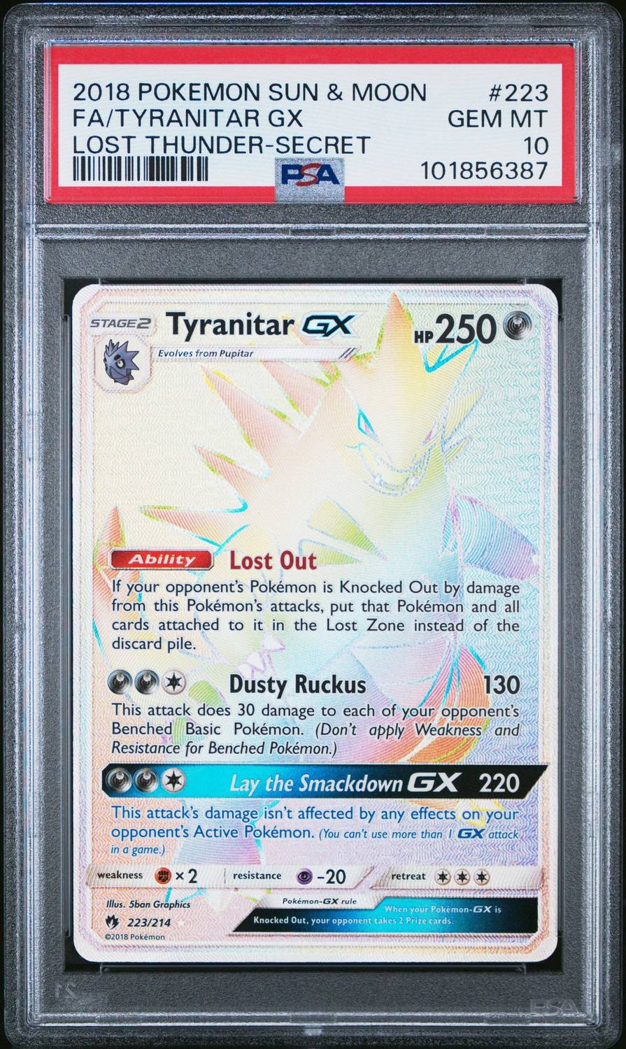 Tyranitar Gx