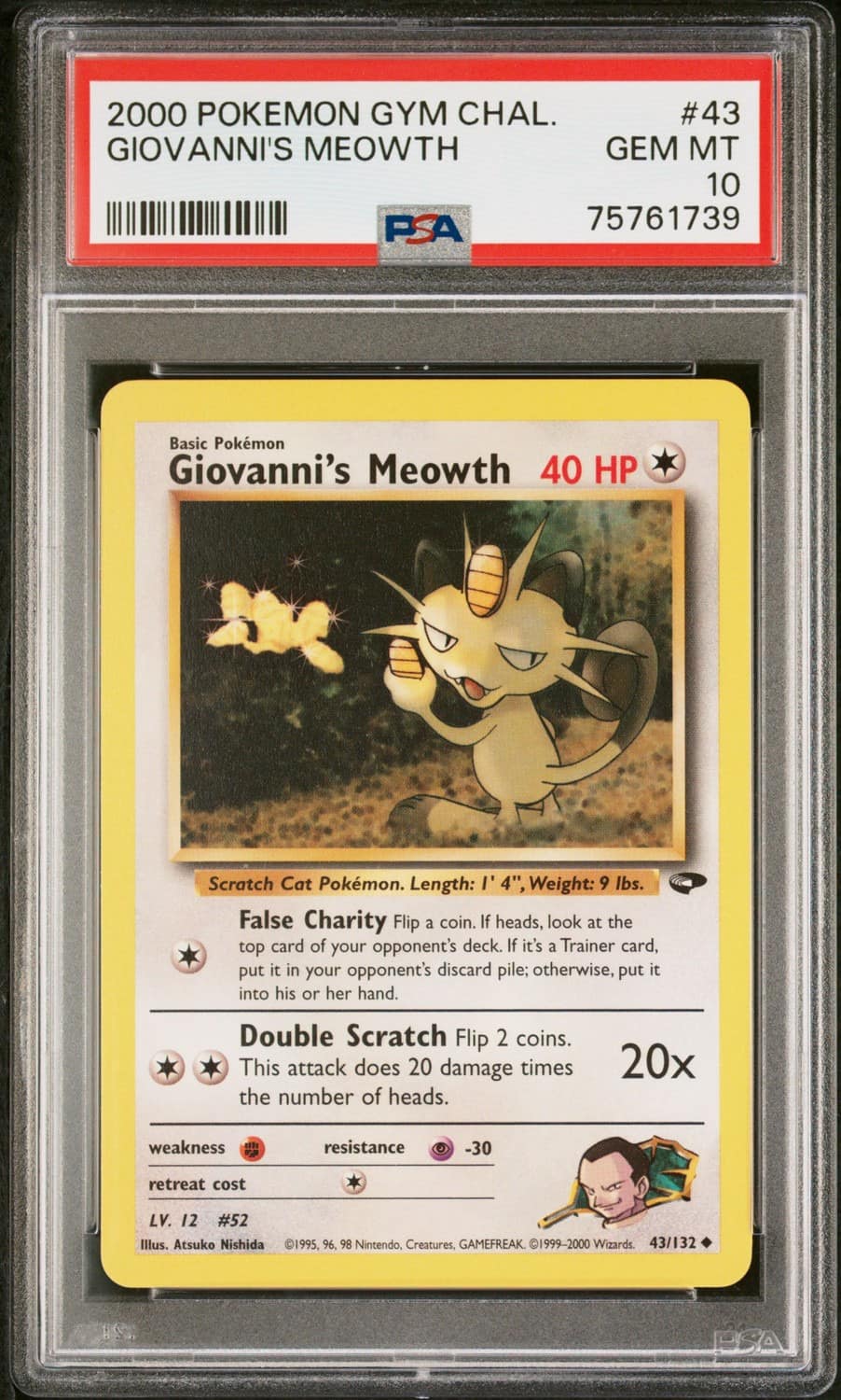 Giovanni'S Meowth