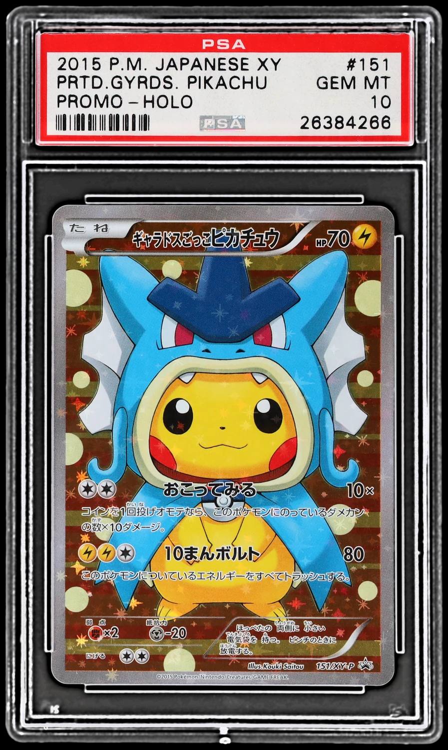 Pretend Gyarados Pikachu