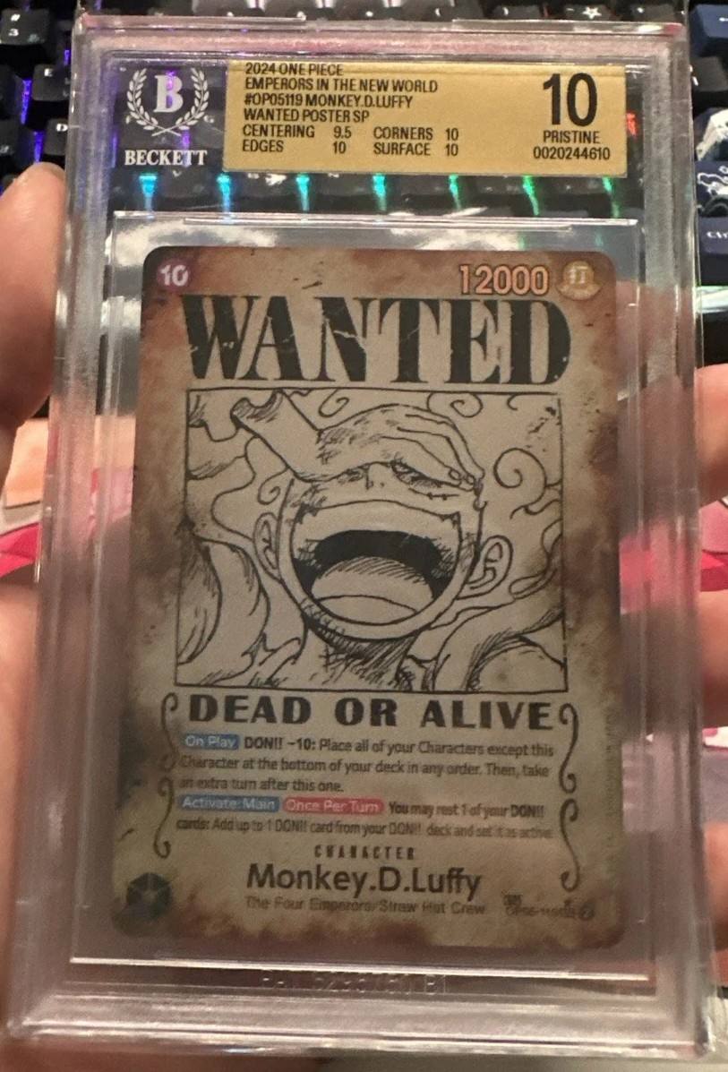 Monkey.d.luffy Wanted Poster Sp