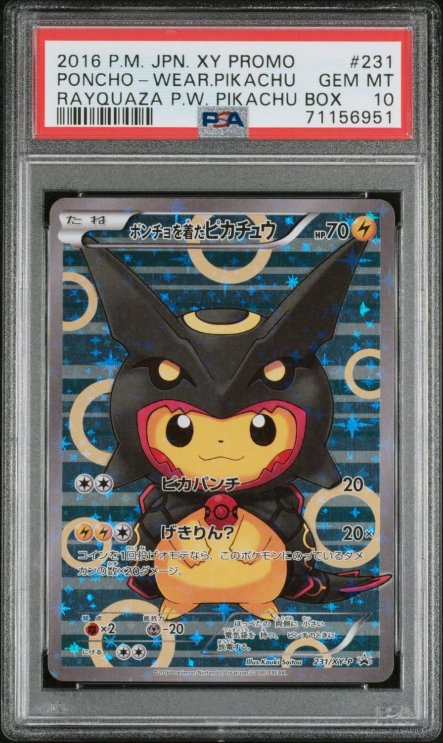 Poncho-Wearing Pikachu