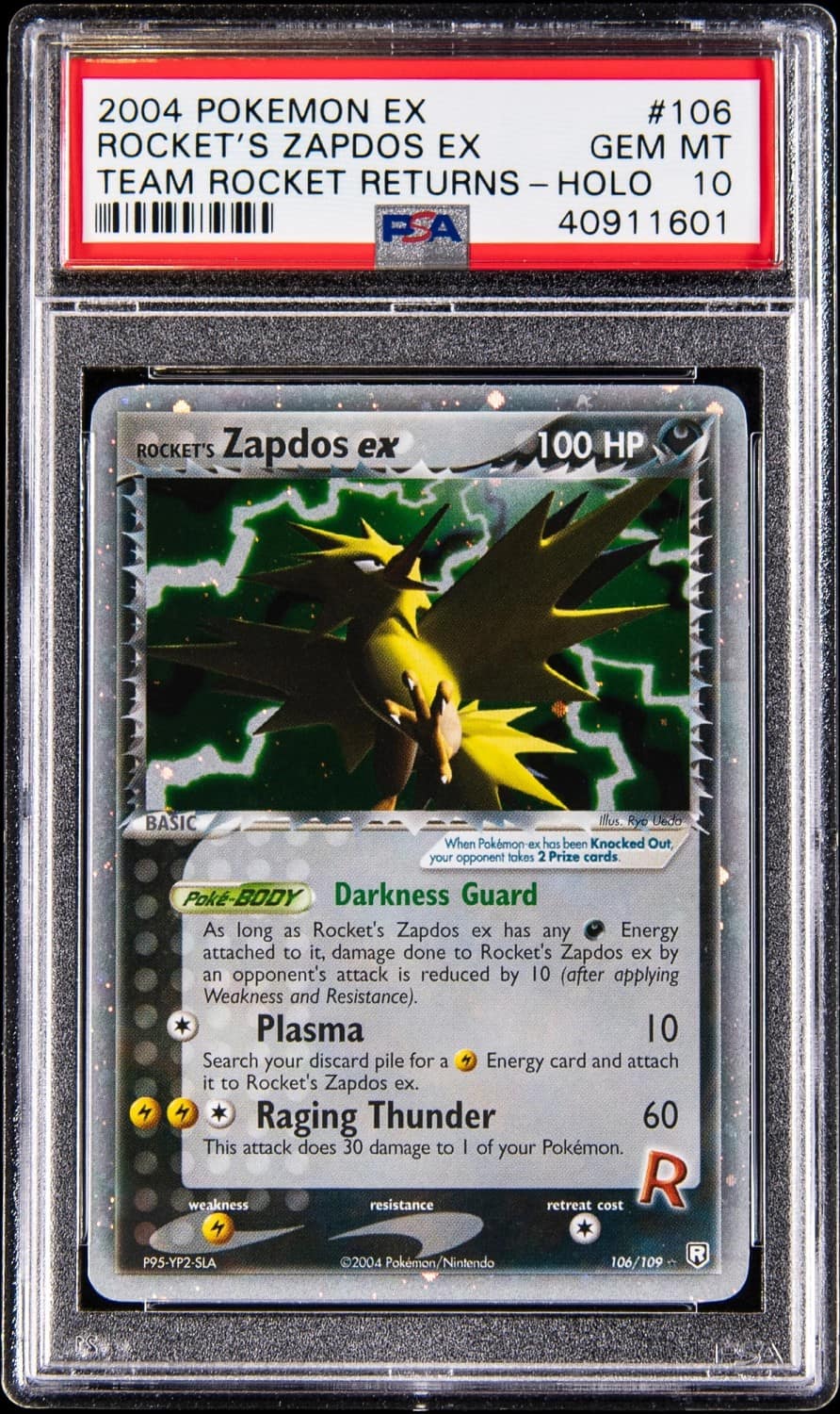 Rocket'S Zapdos Ex