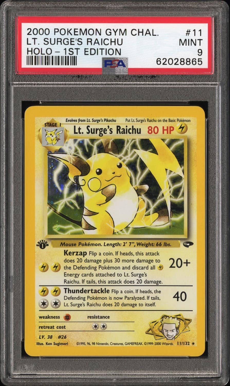 Lt. Surge'S Raichu