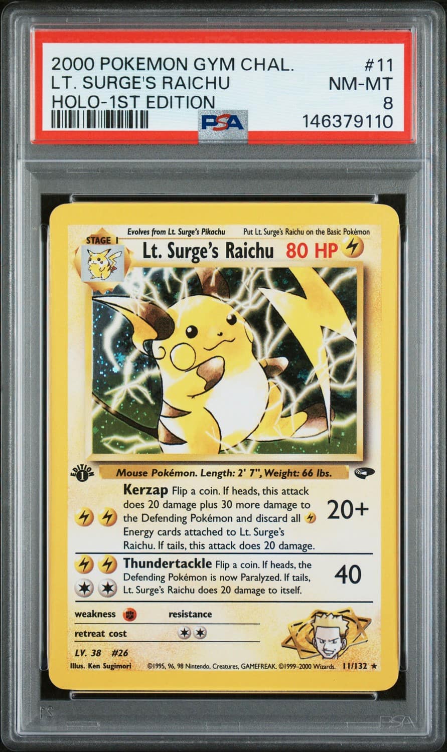 Lt. Surge'S Raichu