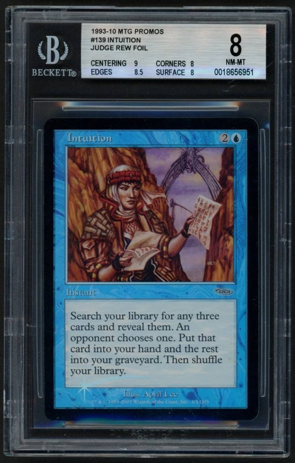 Intuition (judge Rew) Foil