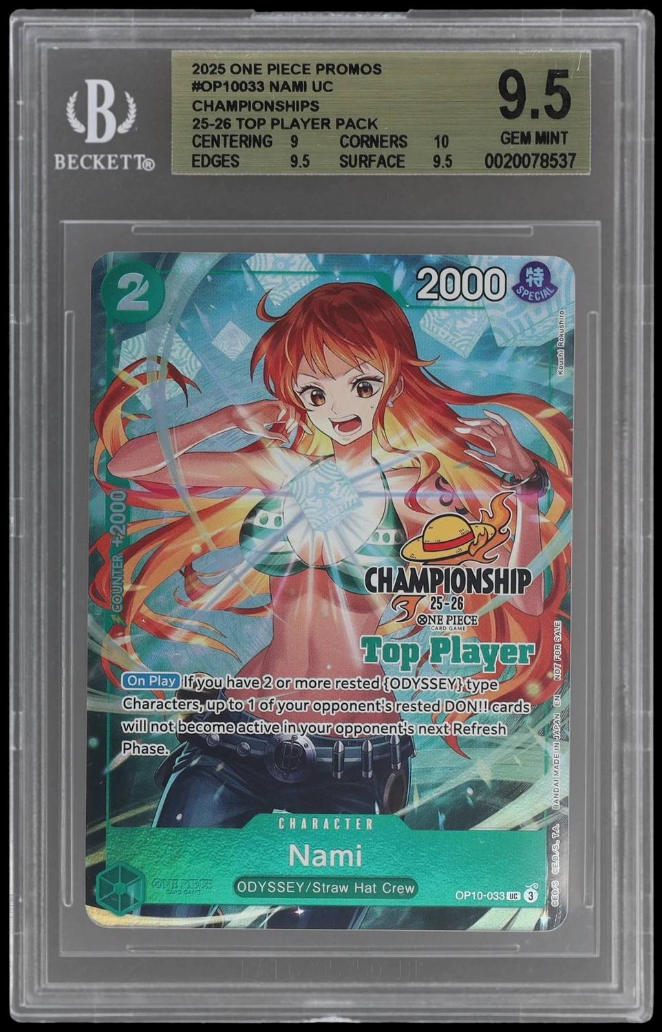 Nami Uc/(championships 25-26 Top Player Pack)