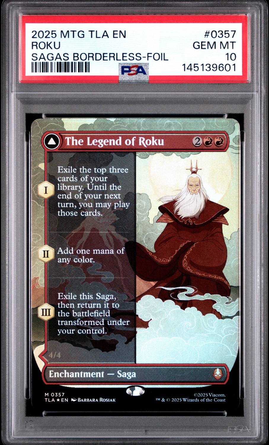 The Legend Of Roku // Avatar Roku Borderless M