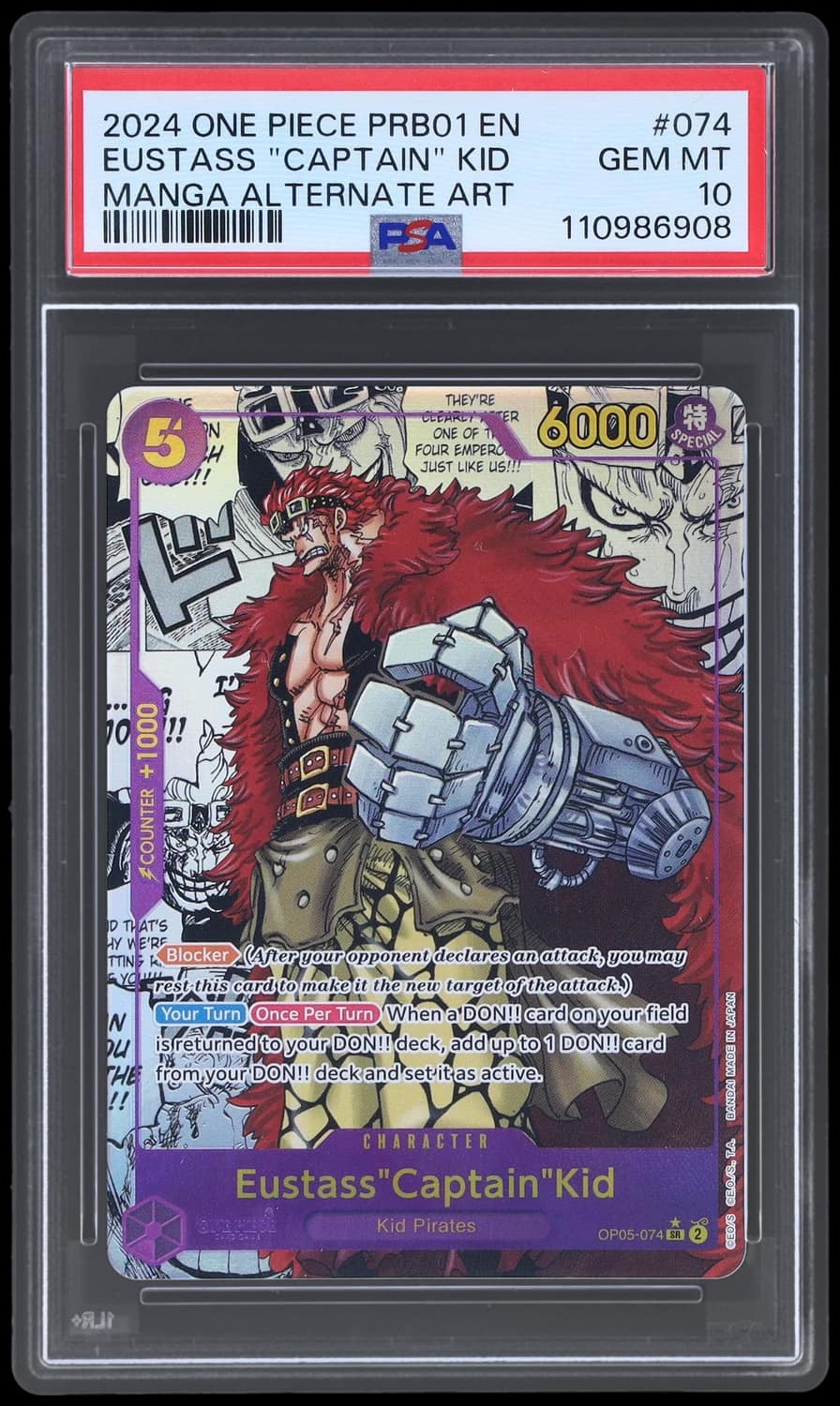 Eustass "captain" Kid