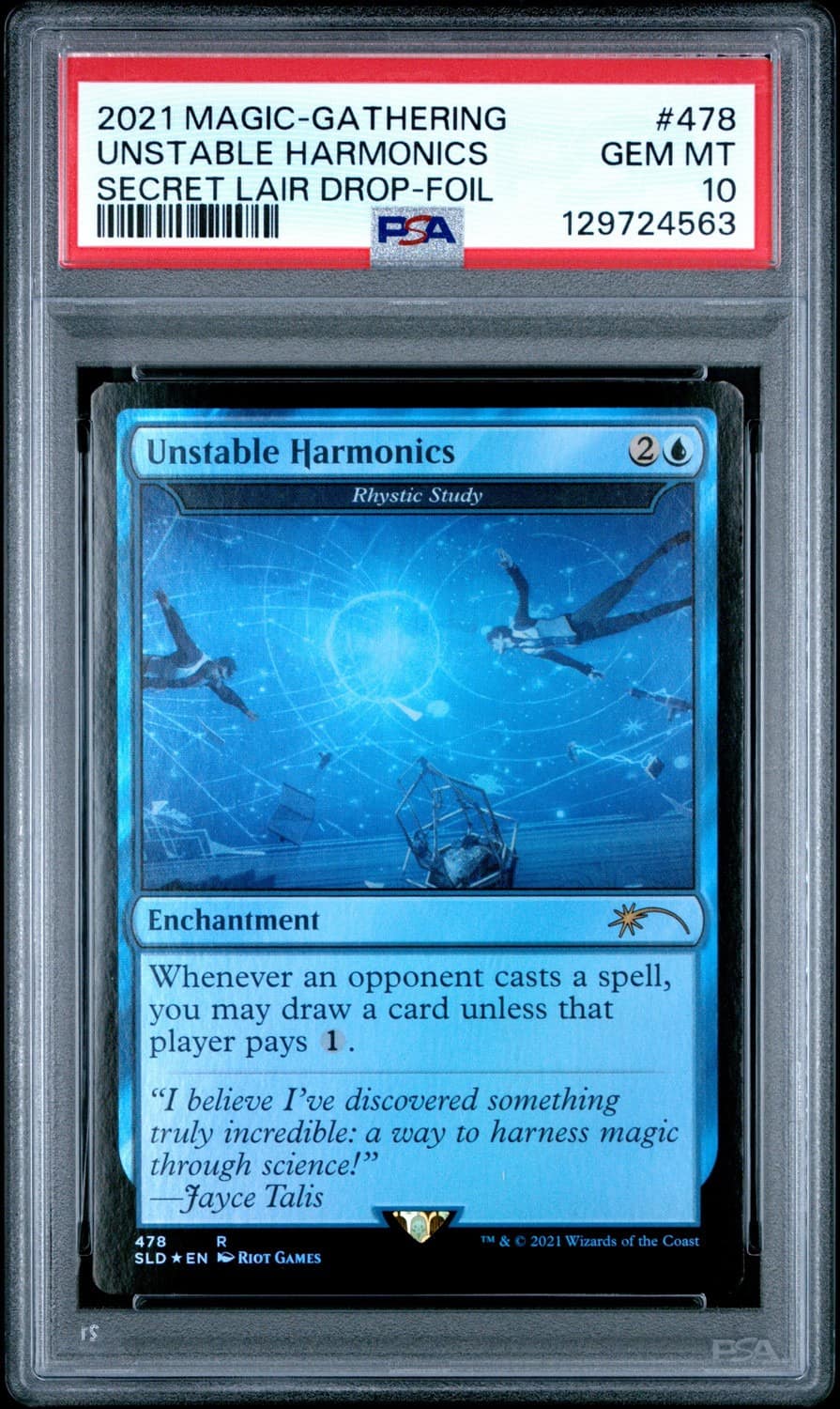 Unstable Harmonics