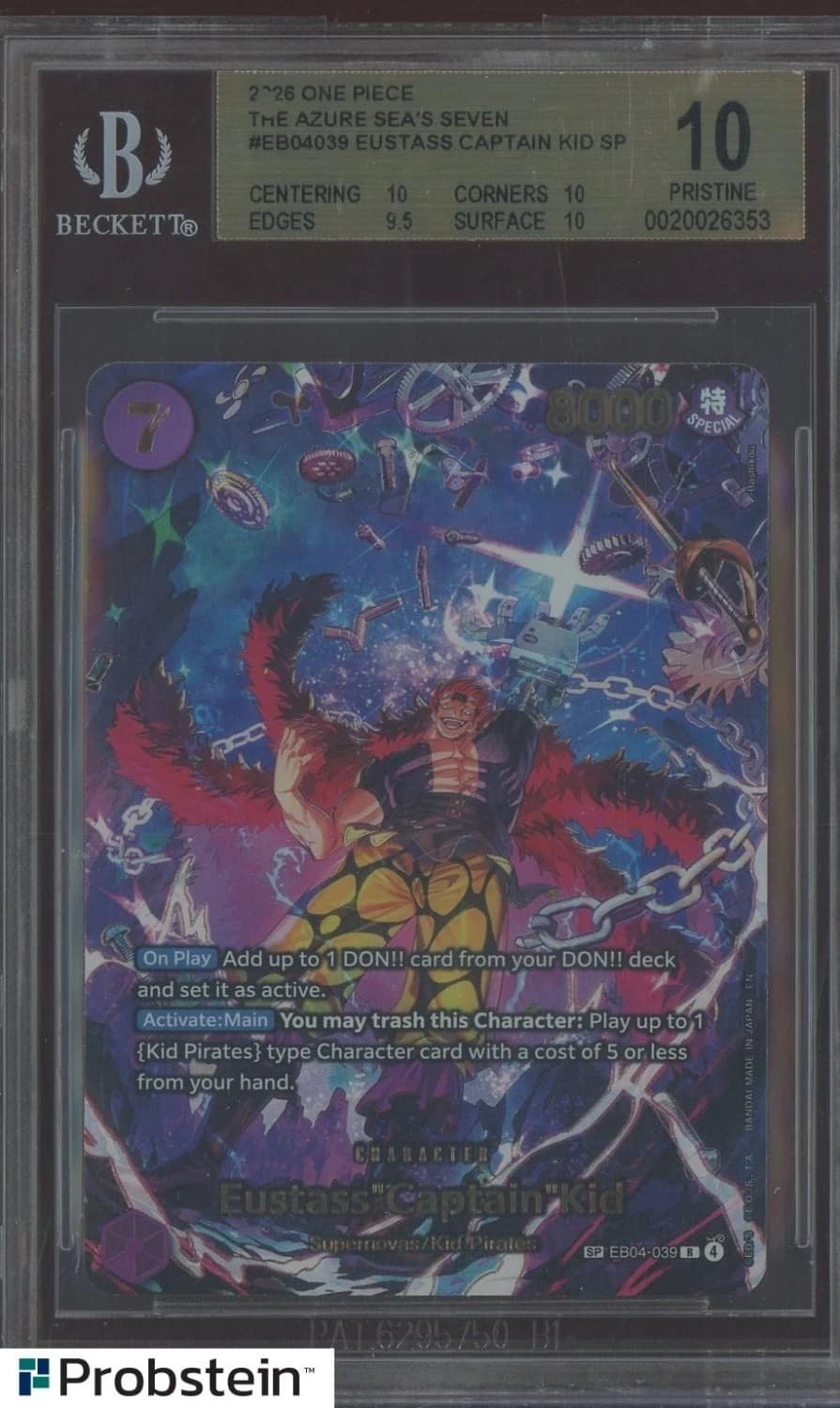 Eustass"captain"kid Sp