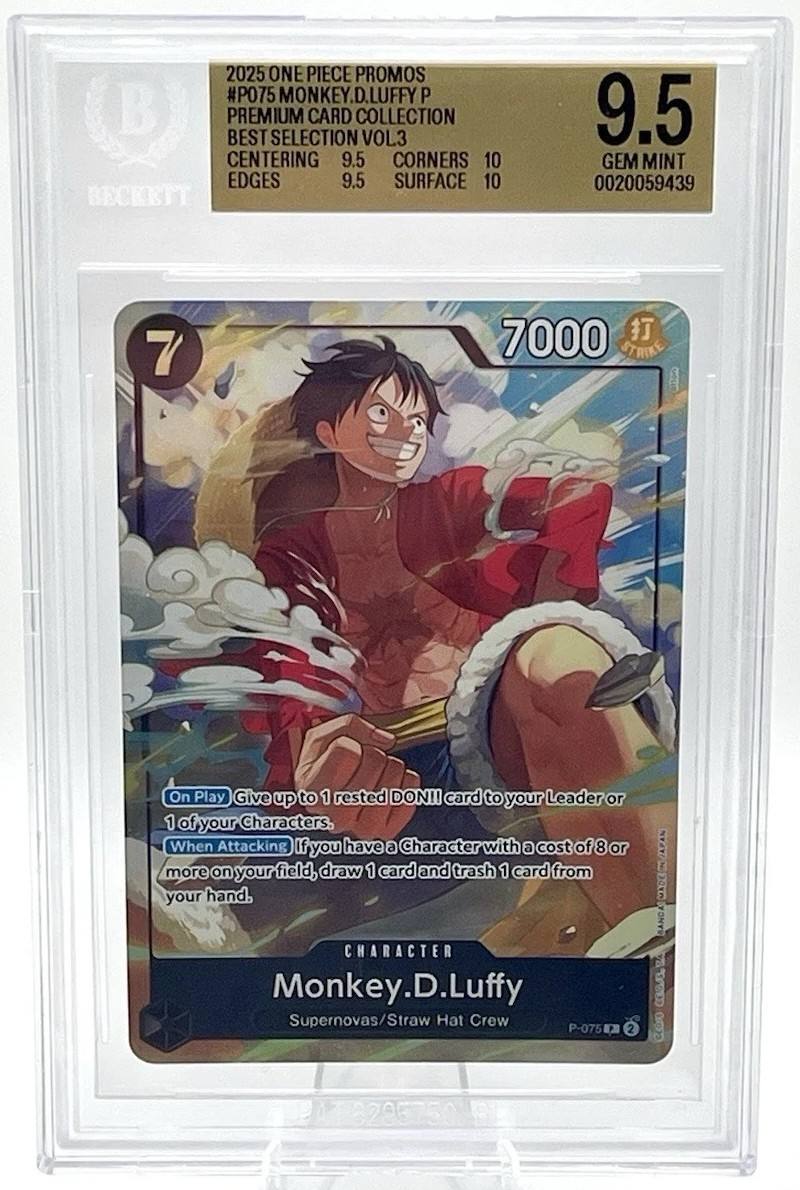 Monkey.d.luffy P/(premium Card Collection -Best Selection Vol.3)