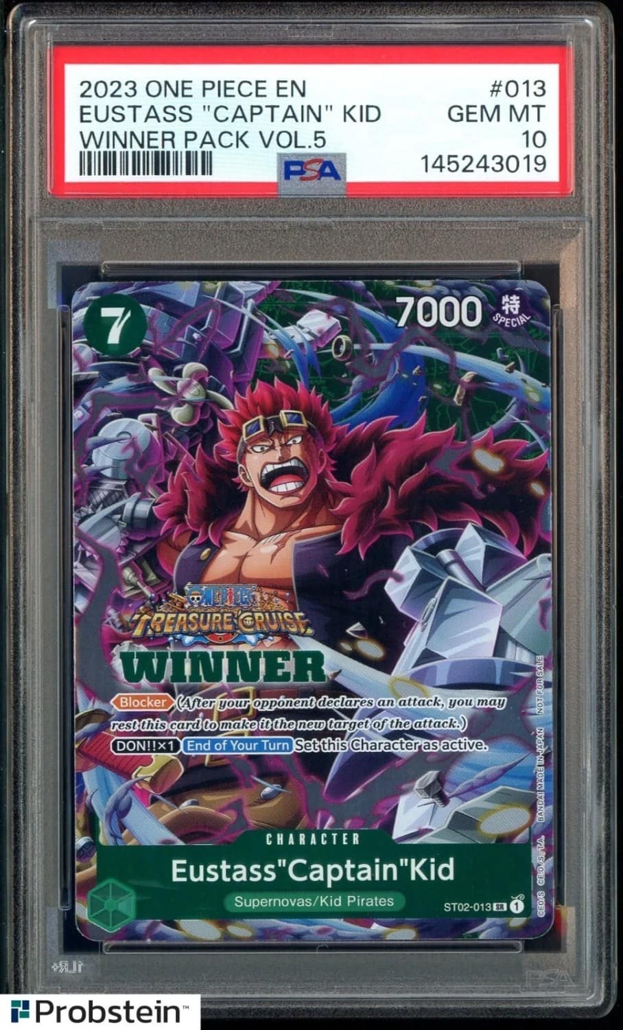 Eustass "captain" Kid