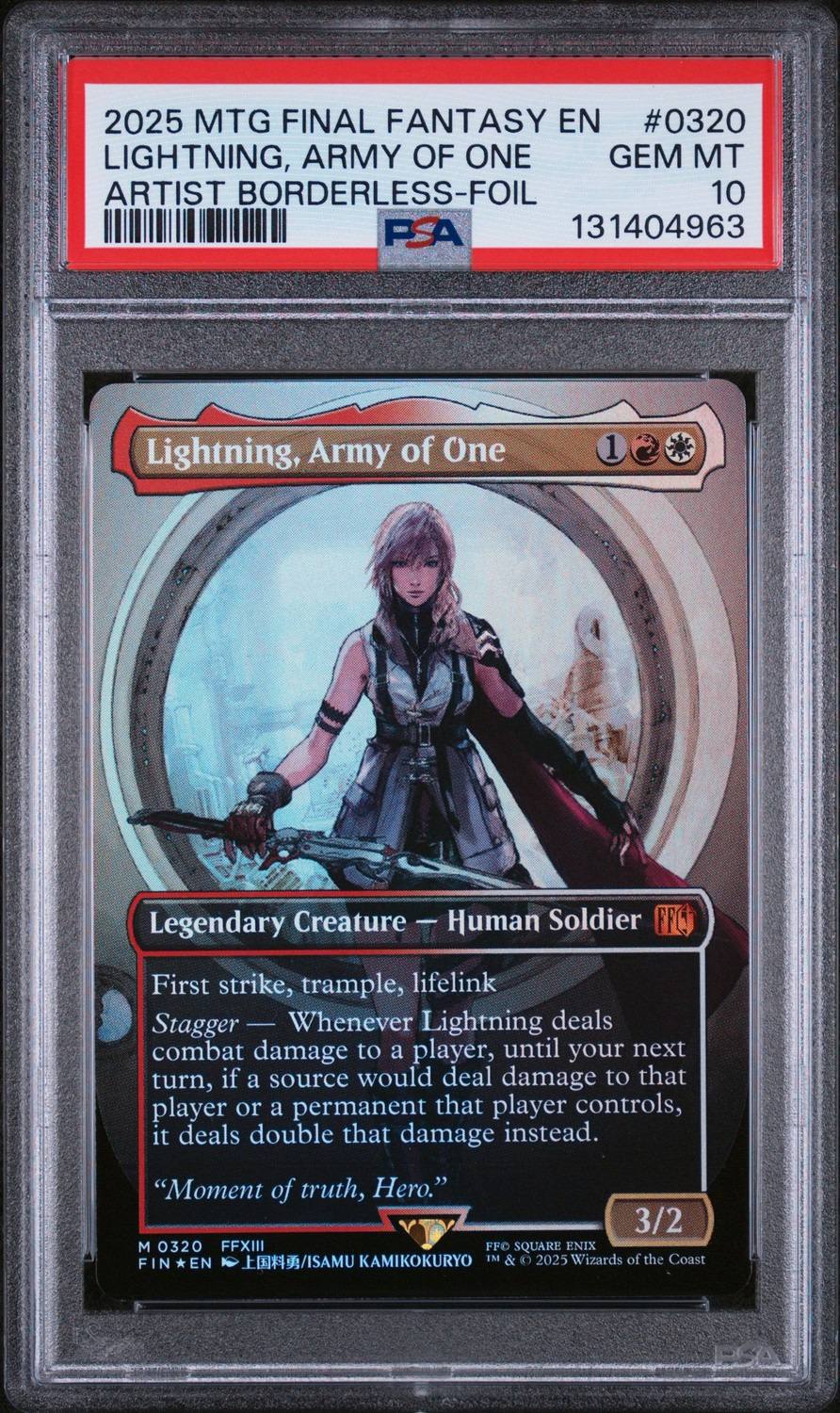 Lightning, Army Of One