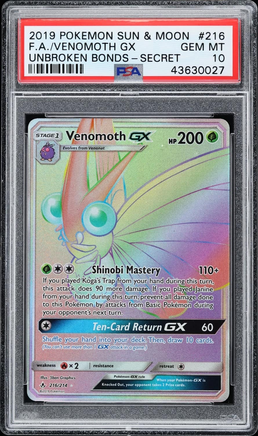 Venomoth Gx
