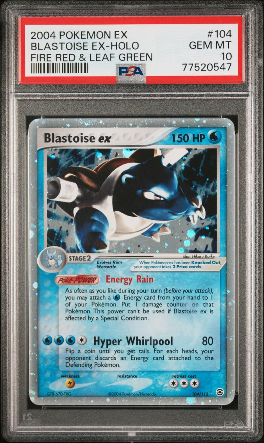Blastoise Ex
