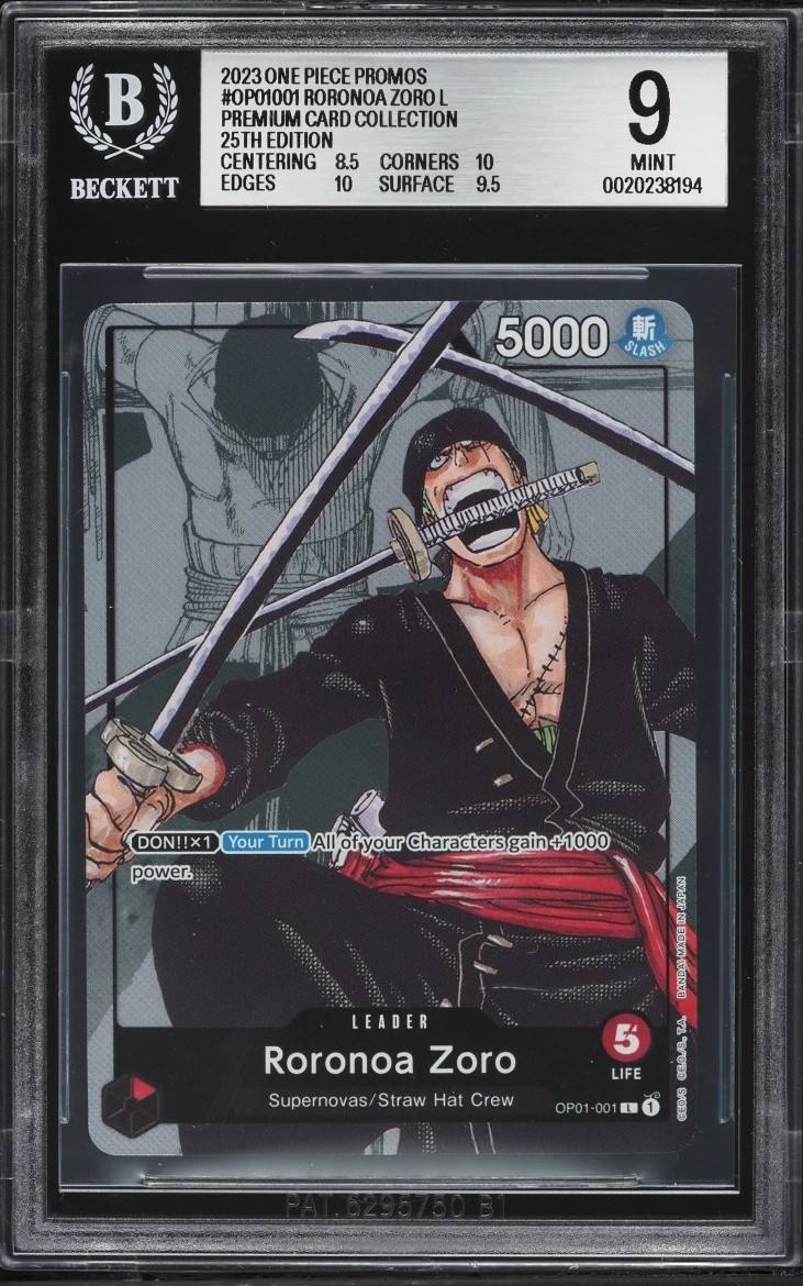 Roronoa Zoro L/(premium Card Collection -25th Edition-)